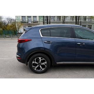 Barras de techo integradas grises OEM (plástico ABS, instalación con adhesivo) Kia Sportage 2015-2021 foto 2