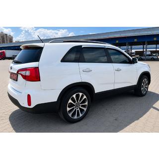 Barras longitudinales de techo OEM grises (Aluminio, instalación con adhesivo) Kia Sorento II XM 2009-2014 foto 2