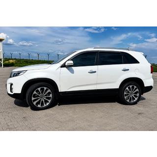 Barras longitudinales de techo OEM grises (Aluminio, instalación con adhesivo) Kia Sorento II XM 2009-2014 foto 1