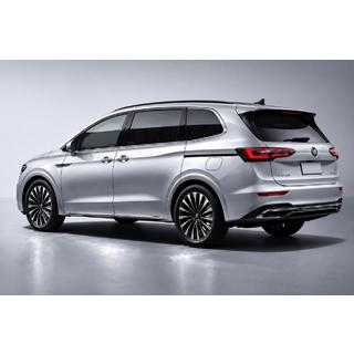 Rieles de techo integrados negros OEM (Aluminio, montaje con adhesivo) Volkswagen Viloran 2020– foto 1
