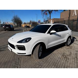 Rieles de techo integrados negros OEM (Aluminio, montaje con adhesivo) Porsche Cayenne 2018- foto 1
