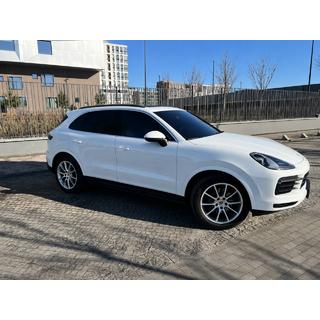 Rieles de techo integrados negros OEM (Aluminio, montaje con adhesivo) Porsche Cayenne 2018- foto 2