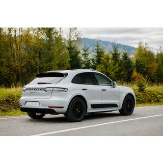 Rieles de techo integrados negros OEM (Aluminio, montaje con adhesivo) Porsche Macan 2014-2024 foto 1