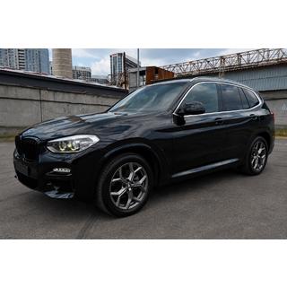 Rieles de techo integrados cromados OEM (Aluminio, instalacion con adhesivo) BMW X3 G01 2018- foto 1