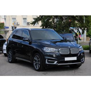 Barras longitudinales de techo OEM integradas cromadas (Aluminio) BMW X5 F15 2013-2018 foto 1