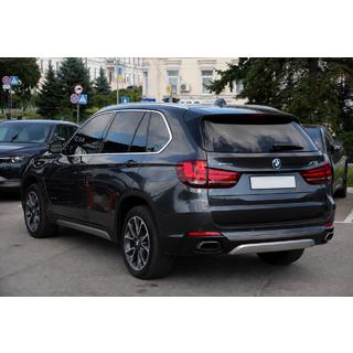 Barras longitudinales de techo OEM integradas cromadas (Aluminio) BMW X5 F15 2013-2018 foto 2