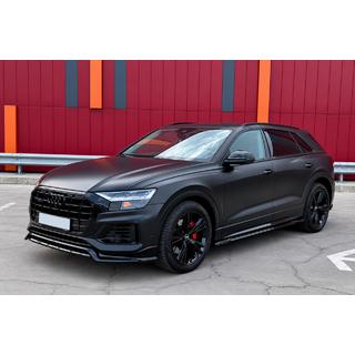 Rieles de techo integrados negros OEM (Aluminio, montaje con adhesivo) Audi Q5 2017-2025 foto 2