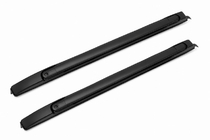 Toyota Tacoma 2015–2023 Barras longitudinales de techo OEM negras (aluminio) foto 4