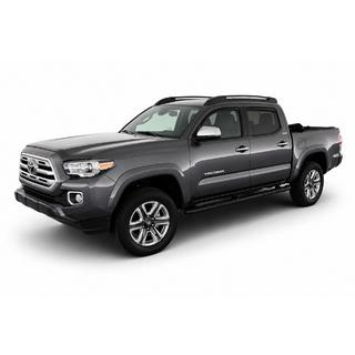 Barras longitudinales de techo OEM negras (aluminio) Toyota Tacoma 2015–2023 foto 3