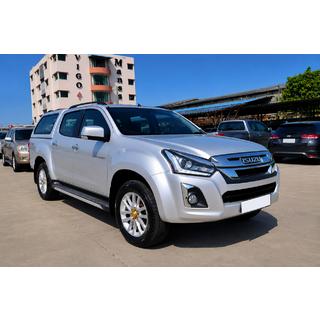Rieles de techo OEM negros (plástico ABS, instalación con adhesivo) Isuzu D-Max 2011-2019