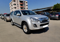 Isuzu D-Max 2011-2019 Barras de techo tipo rail OEM grises (plástico ABS, instalación con adhesivo) foto 1