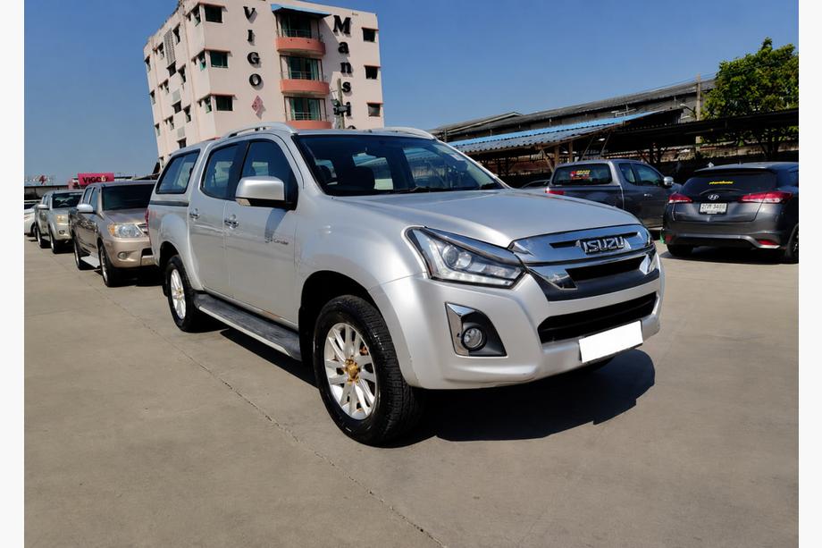 Isuzu D-Max 2011-2019 Barras de techo tipo rail OEM grises (plástico ABS, instalación con adhesivo) Image