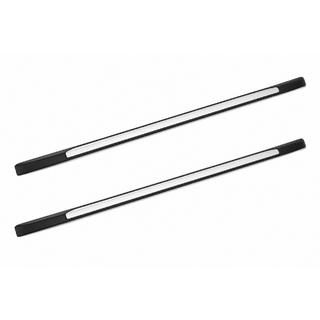 Barras de techo tipo rail OEM grises (plástico ABS, instalación con adhesivo) Toyota Hilux 2015-