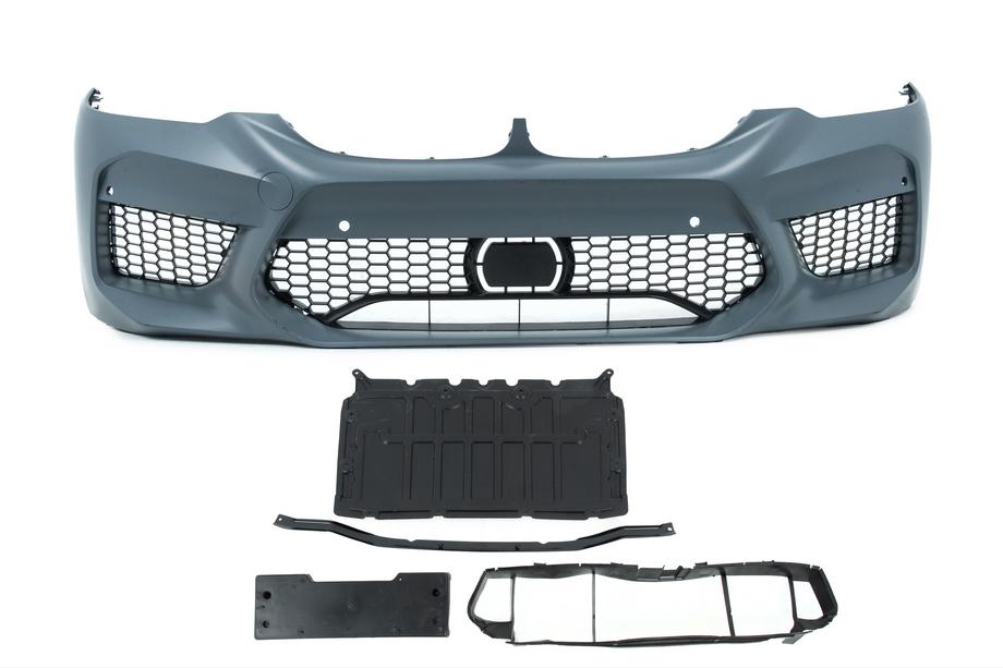 BMW Serie 5 G30/G31 2017–2023 Paragolpes delantero estilo M5 F90 (para 2017-2020) Foto 1