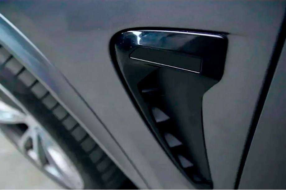 BMW X6 F16 2014-2019 Branquias laterales estilo Black X6M F86 Foto 1