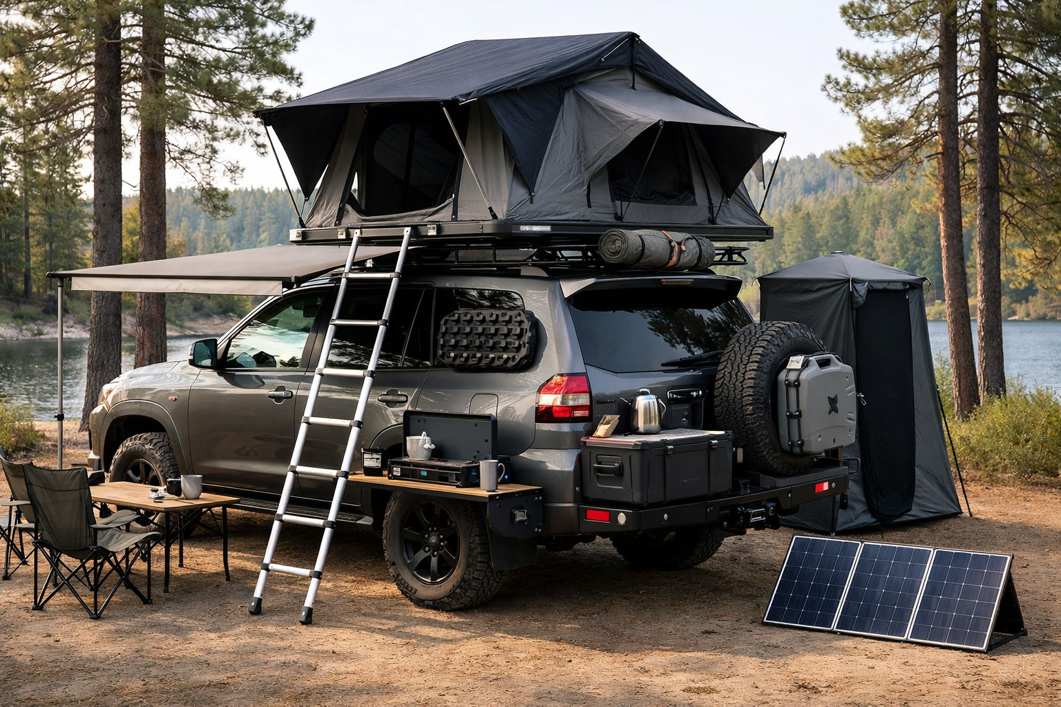 Qué equipar en tu coche para una escapada de camping