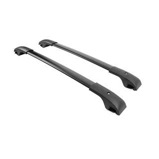 Barras transversales de techo negras para raíles OEM (Aluminio) Jeep Cherokee KL 2013- foto 2
