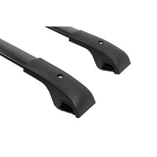 Barras transversales de techo negras para raíles OEM (Aluminio) Jeep Cherokee KL 2013- foto 4