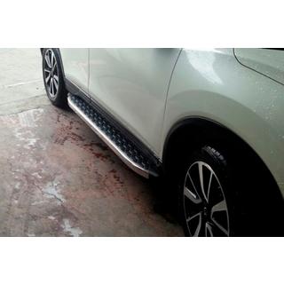 Estribos Laterales BlackLine (2 uds, Aluminio) Nissan Qashqai 2007-2010 foto 1