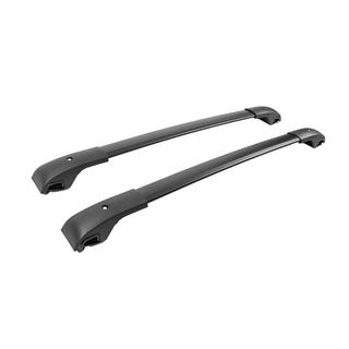 Barras transversales de techo negras para raíles OEM (Aluminio) Jeep Renegade 2014- foto 3
