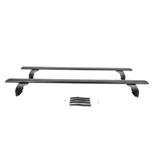 Barras transversales de techo negras OEM (con cerradura, aluminio) foto 1