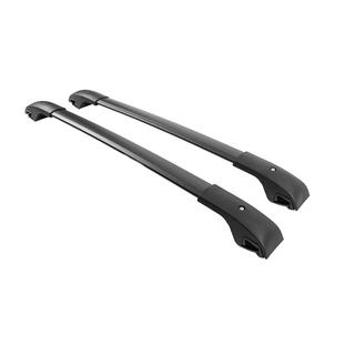 Barras transversales de techo negras para raíles OEM V1 (Aluminio) Ford Bronco Sport 2020– foto 2