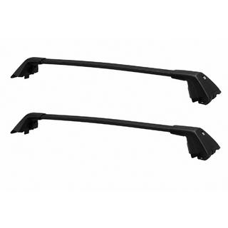 Barras transversales de portaequipajes negras para barras de techo OEM V2 (Aluminio) Ford Bronco Sport 2020–