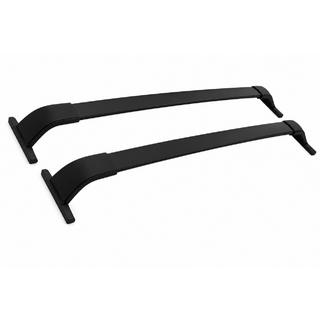 Barras transversales de techo negras para rieles integrados OEM (Para EUV, Aluminio)