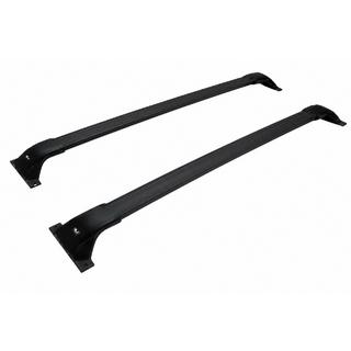 Barras transversales de techo negras para raíles integrados OEM (para GRAND, aluminio) Toyota Highlander 2019-