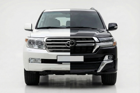 Toyota Land Cruiser 200 estilo 2021 Executive: cómo hacer que un LC200 viejo parezca el último restyling