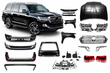 Qué incluye y qué no incluye el kit de restyling del Toyota LC200 foto 1