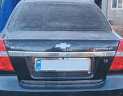 Chevrolet Aveo T250 2005-2011 Moldura Trasera Acero Inoxidable foto 3