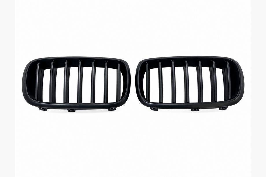 BMW X5 F15 2013-2018 Riñones 1 Bar (negro mate) Foto 2