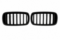BMW X6 F16 2014-2019 Riñones 1 Bar (negro mate) foto 1
