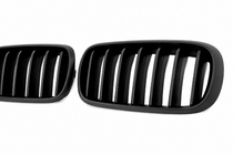 BMW X6 F16 2014-2019 Riñones 1 Bar (negro mate) foto 4