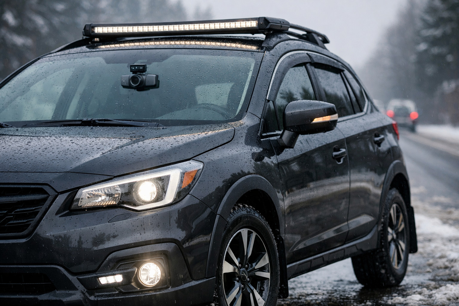 Upgrade inicial para quienes viajan mucho por autopista con lluvia y nieve