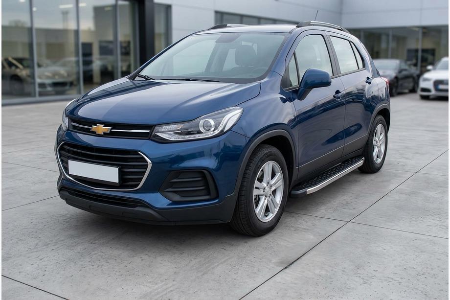 Chevrolet Trax 2012-2023 Estribos Laterales BlackLine (2 uds, Aluminio) Image