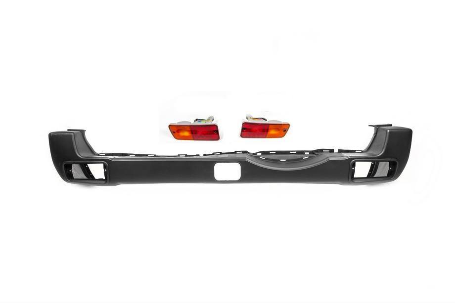 Nissan Patrol Y61 1997-2011 Parachoques trasero Safari (2004-2008) Image