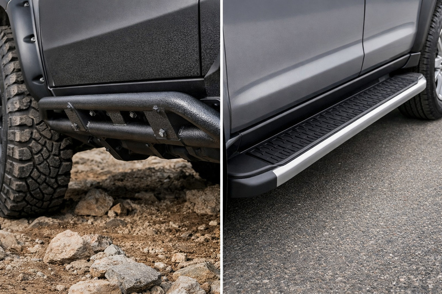 Rock sliders o estribos: qué elegir sin tanta fanfarria