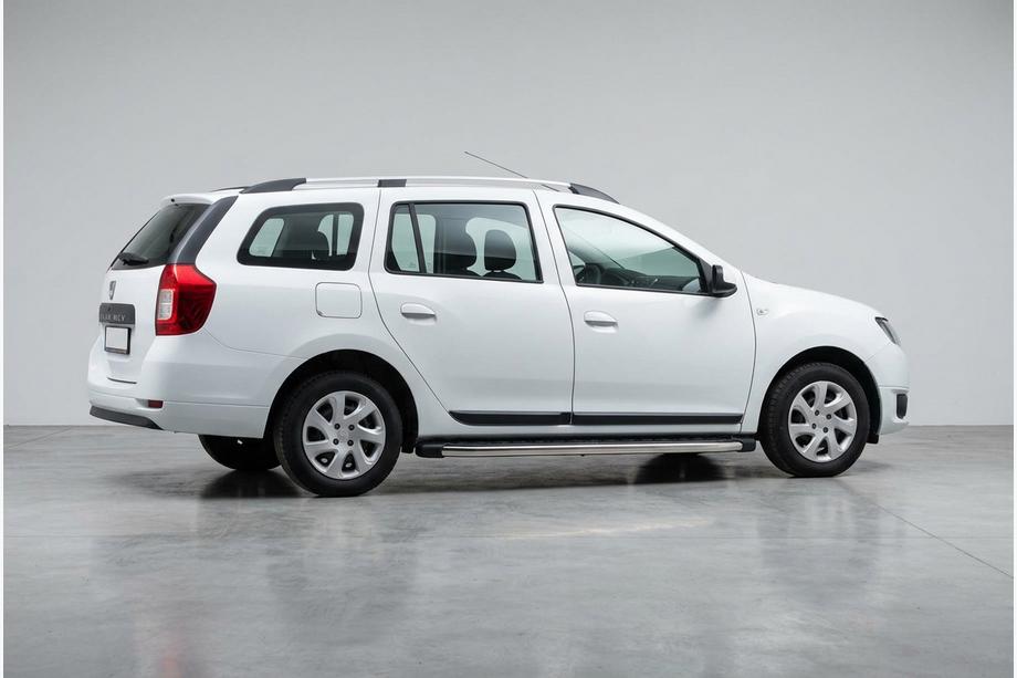 Renault Logan MCV 2013-2022 Estribos Laterales BlackLine (2 uds, Aluminio) Image
