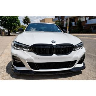 Lip spoiler del parachoques delantero AC-Style (para M-Sport 2018-2022, ABS) foto 2