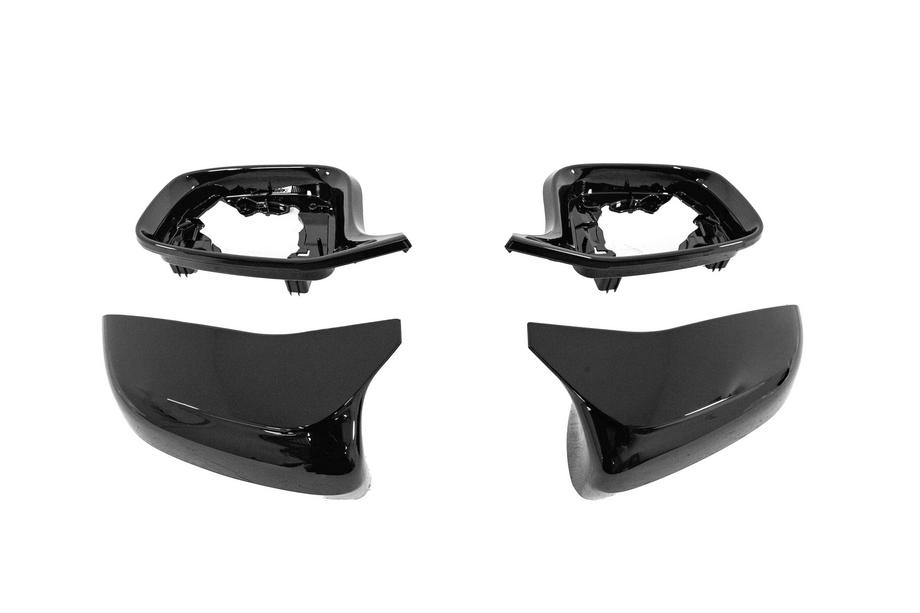 BMW Serie 5 G30/G31 2017–2023 Carcasas de retrovisor con marcos M-Look (2 uds) Foto 1