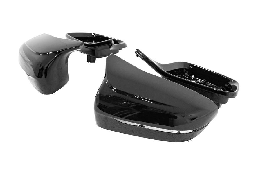 BMW 7 Series G11/G12 2015-2022 Carcasas de retrovisor con marcos M-Look (2 uds) Foto 3