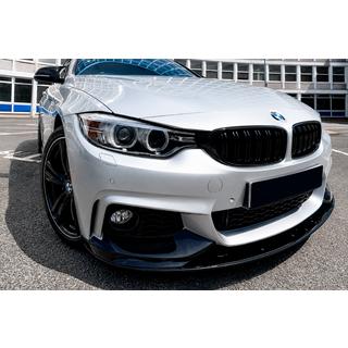 Lip delantero MP-Style (para M-Sport, negro brillo) foto 4