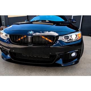 Lip delantero MP-Style (para M-Sport, negro brillo) foto 2