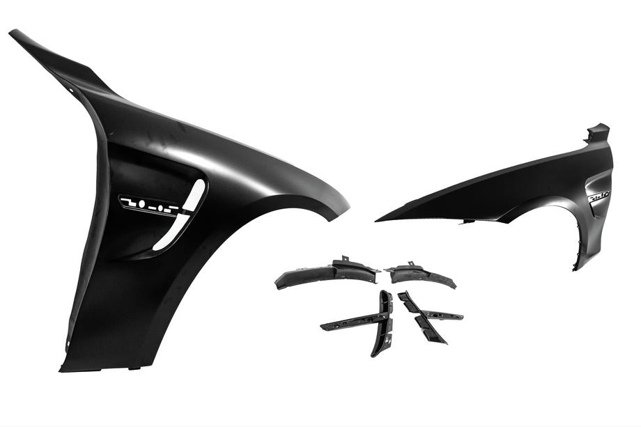 BMW 4 Series F32/F33/F36 2012-2020 Aletas delanteras estilo F82 M4 (2 uds) Foto 3