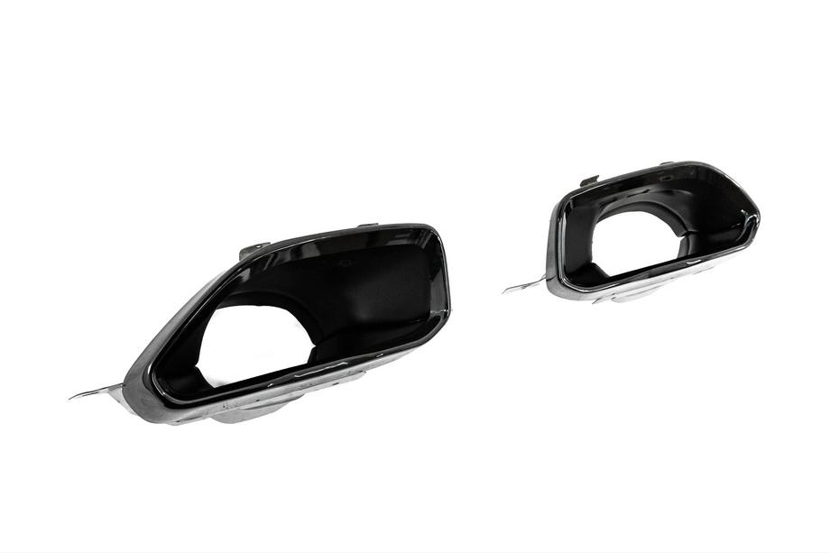 BMW 4 Series G22/23/26 2020- Difusor trasero de paragolpes con colas de escape (para G22/G23 M-Sport) Foto 10