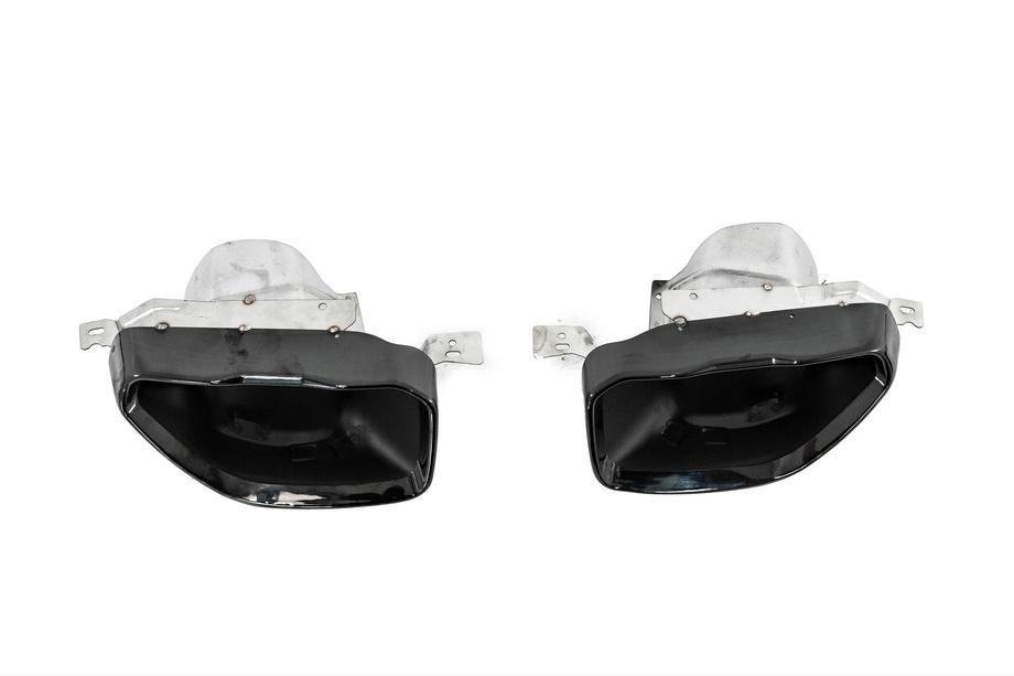 BMW 4 Series G22/23/26 2020- Difusor trasero de paragolpes con colas de escape (para G22/G23 M-Sport) Foto 13