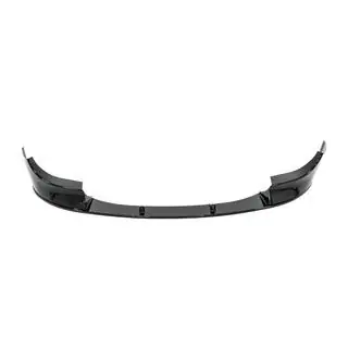 Lip spoiler del parachoques delantero (para M5, negro brillo) foto 1