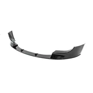 Lip spoiler del parachoques delantero (para M5, negro brillo) foto 3